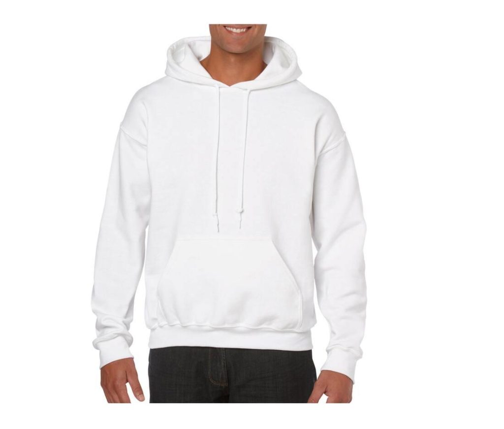 Heavy Blend Volwassenen Hoodie Sweatshirt, WHITE, 3XL, GILDAN