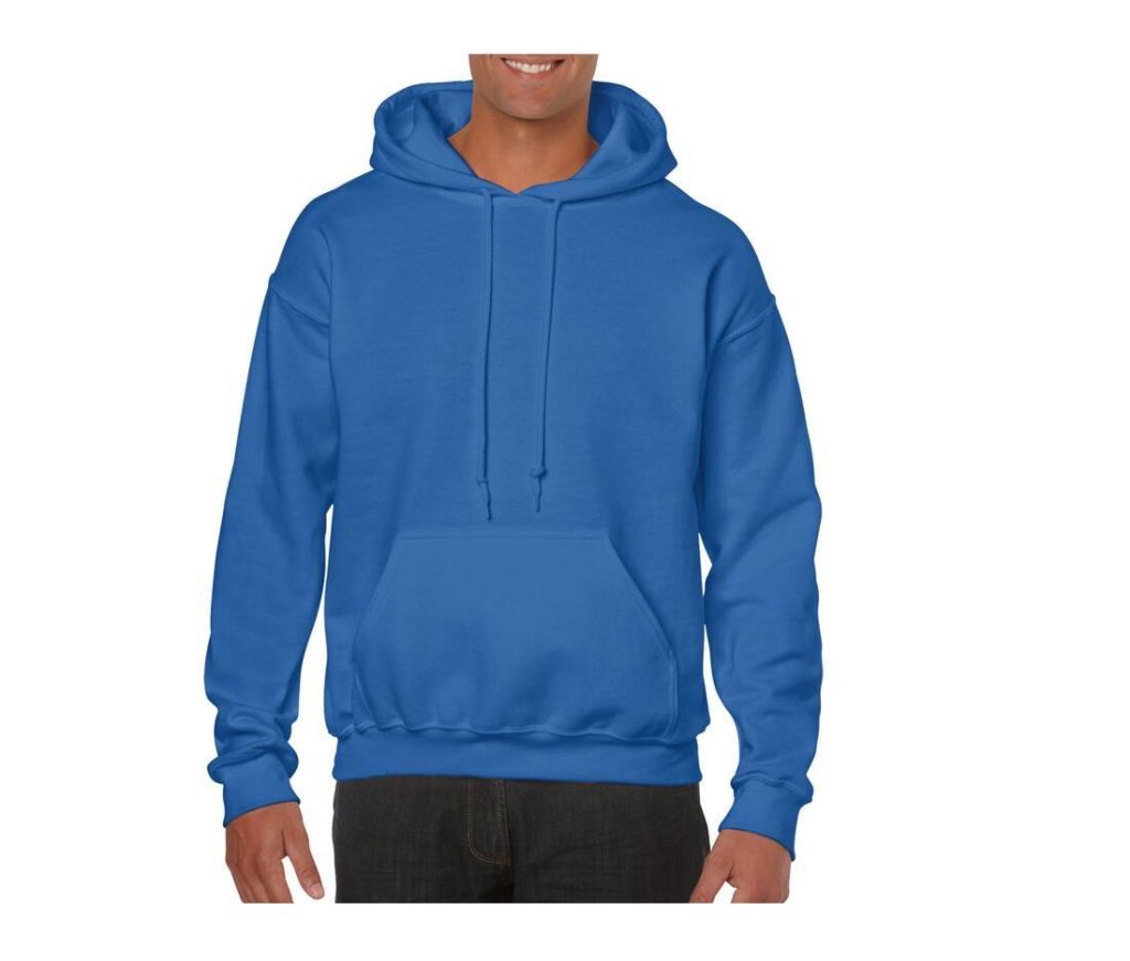 Heavy Blend Volwassenen Hoodie Sweatshirt, ROYAL, 3XL, GILDAN