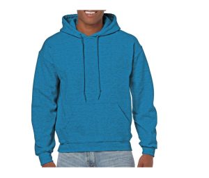Heavy Blend Volwassenen Hoodie Sweatshirt, ANTIQUE SAPPHIRE, L, GILDAN