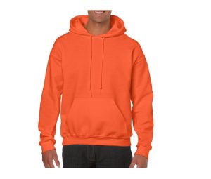 Heavy Blend Volwassenen Hoodie Sweatshirt, ORANGE, L, GILDAN