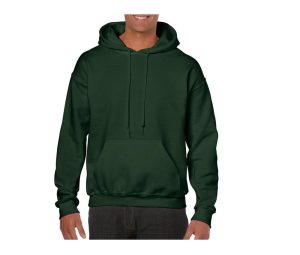 Heavy Blend Volwassenen Hoodie Sweatshirt, FOREST GREEN, L, GILDAN