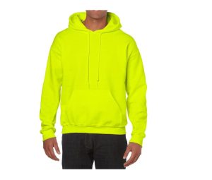 Heavy Blend Volwassenen Hoodie Sweatshirt, FLUORESCENT YELLOW, L, GILDAN