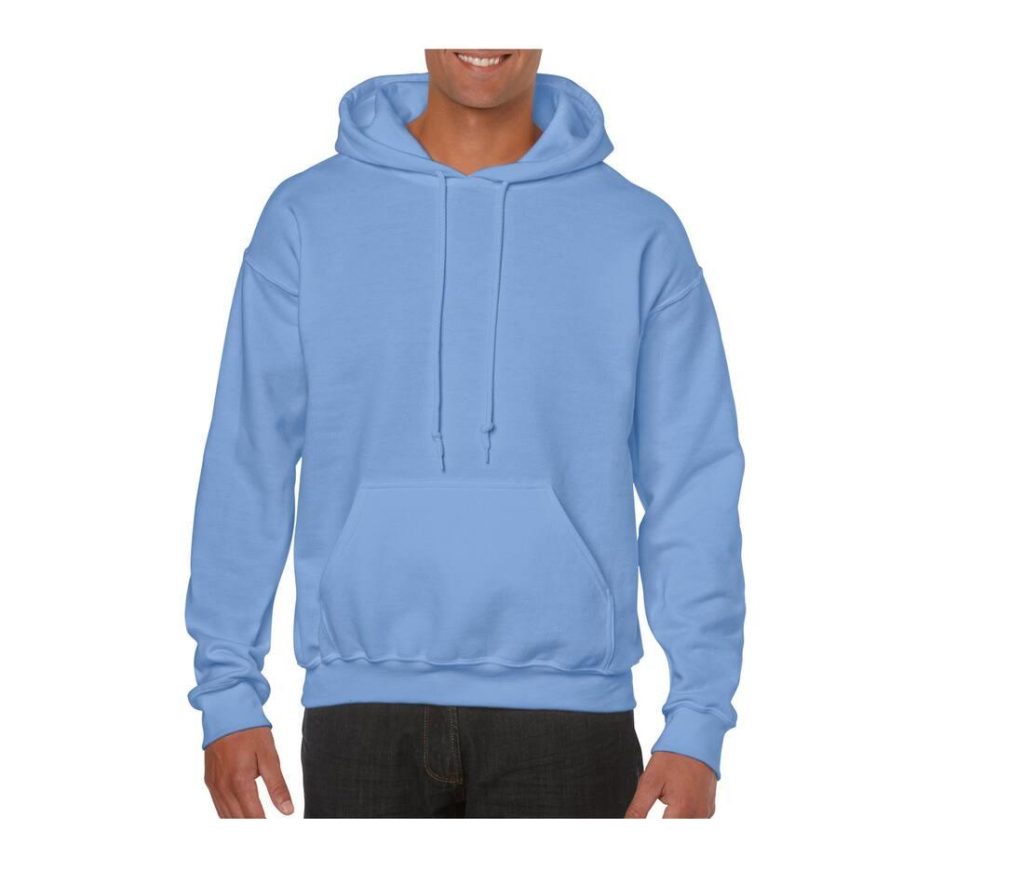 Heavy Blend Volwassenen Hoodie Sweatshirt, CAROLINA BLUE, S, GILDAN