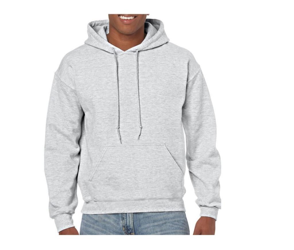 Heavy Blend Volwassenen Hoodie Sweatshirt, ASH, L, GILDAN