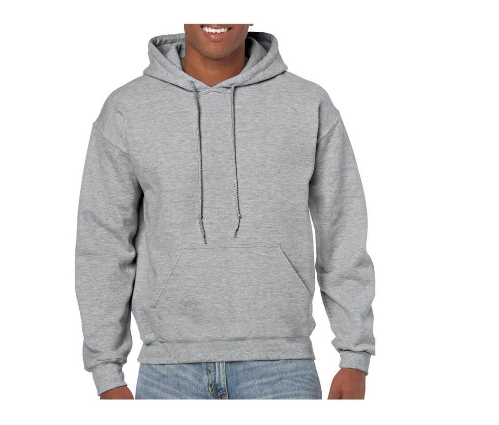 Heavy Blend Volwassenen Hoodie Sweatshirt, SPORT GREY, 3XL, GILDAN