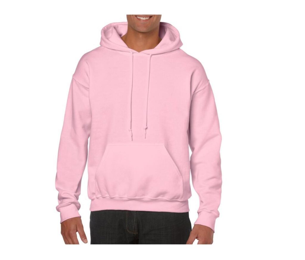 Heavy Blend Volwassenen Hoodie Sweatshirt, LIGHT PINK, L, GILDAN