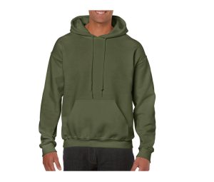 Heavy Blend Volwassenen Hoodie Sweatshirt, MILITARY GREEN, L, GILDAN