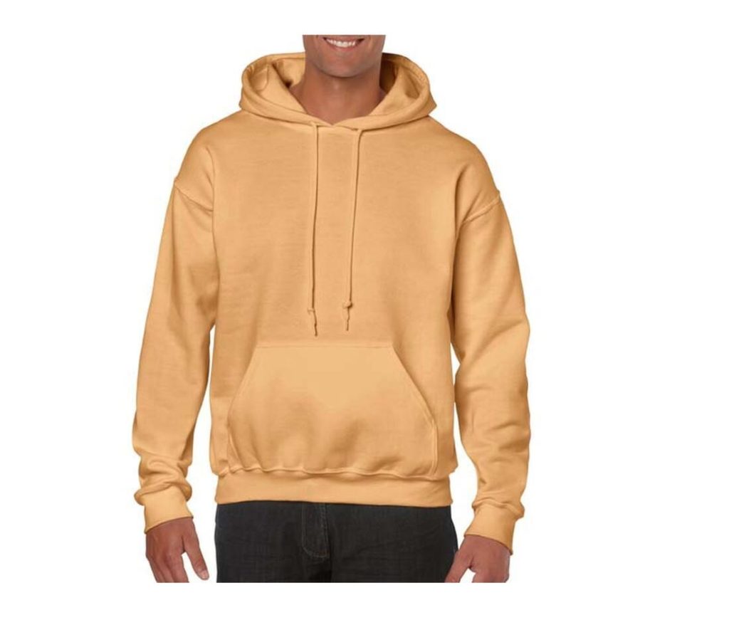Heavy Blend Volwassenen Hoodie Sweatshirt, OLD GOLD, S, GILDAN