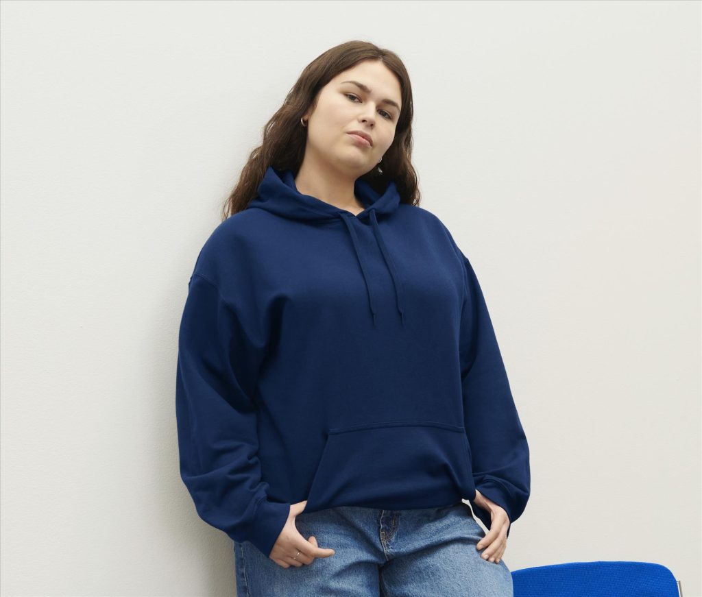 SOFTSTYLE MIDWEIGHT FLEECE Volwassenen HOODIE