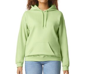 SOFTSTYLE MIDWEIGHT FLEECE Volwassenen HOODIE, PISTACHIO, 3XL, GILDAN