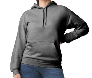 SOFTSTYLE MIDWEIGHT FLEECE Volwassenen HOODIE, ASH GREY, 3XL, GILDAN