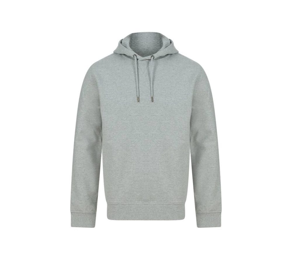 Unisex SUSTAINABLE HOODIE, HEATHER GREY, 3XL, HENBURY