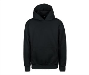 Oversized Hoodie Sweatshirt, BLACK, L, VESTI