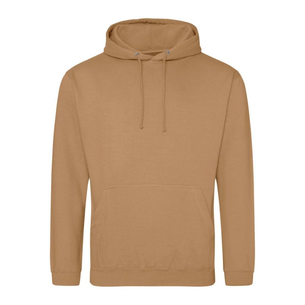 COLLEGE HOODIE, CARAMEL LATTE, 3XL, JUST HOODS