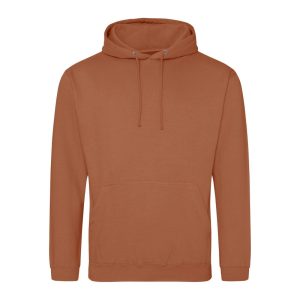 COLLEGE HOODIE, GINGER BISCUIT, 3XL, JUST HOODS