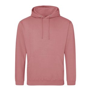 COLLEGE HOODIE, DUSTY ROSE, 3XL, JUST HOODS