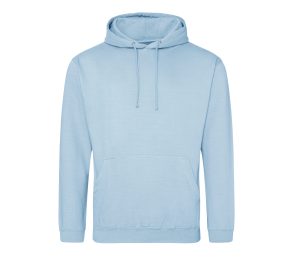 COLLEGE HOODIE, ICE BLUE, 3XL, JUST HOODS