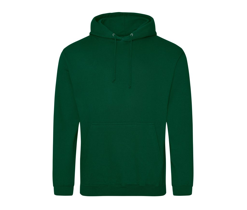 COLLEGE HOODIE, RAINFOREST GREEN, 3XL, JUST HOODS