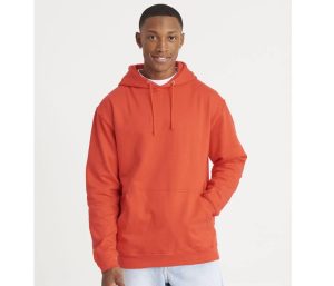 COLLEGE HOODIE, SOFT RED, 3XL, JUST HOODS