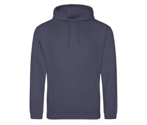 COLLEGE HOODIE, SHARK GREY, XS, JUST HOODS