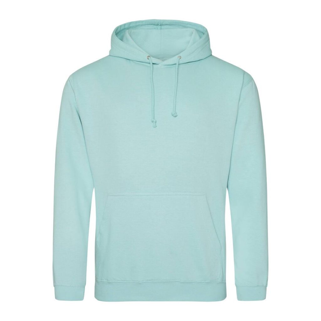 COLLEGE HOODIE, PEPPERMINT, XS, JUST HOODS