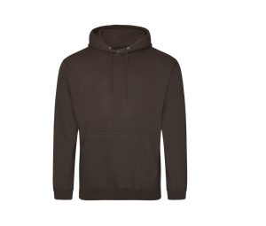 COLLEGE HOODIE, HOT CHOCOLATE, XS, JUST HOODS