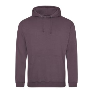 COLLEGE HOODIE, WILD MULBERRY, XS, JUST HOODS