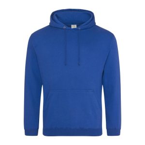 COLLEGE HOODIE, ROYAL BLUE, XS, JUST HOODS
