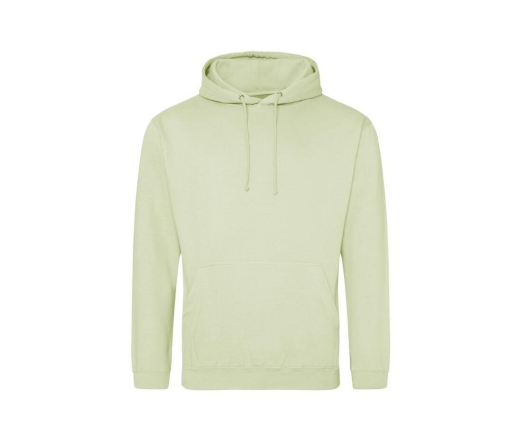COLLEGE HOODIE, PISTACHIO GREEN, 3XL, JUST HOODS