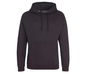 COLLEGE HOODIE, BLACK SMOKE, XS, JUST HOODS