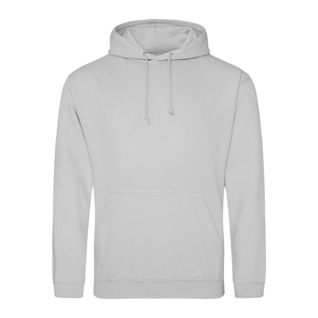 COLLEGE HOODIE, MOONDUST GREY, XS, JUST HOODS