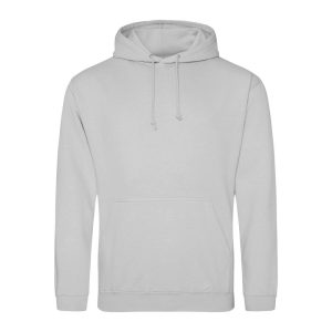 COLLEGE HOODIE, MOONDUST GREY, XS, JUST HOODS