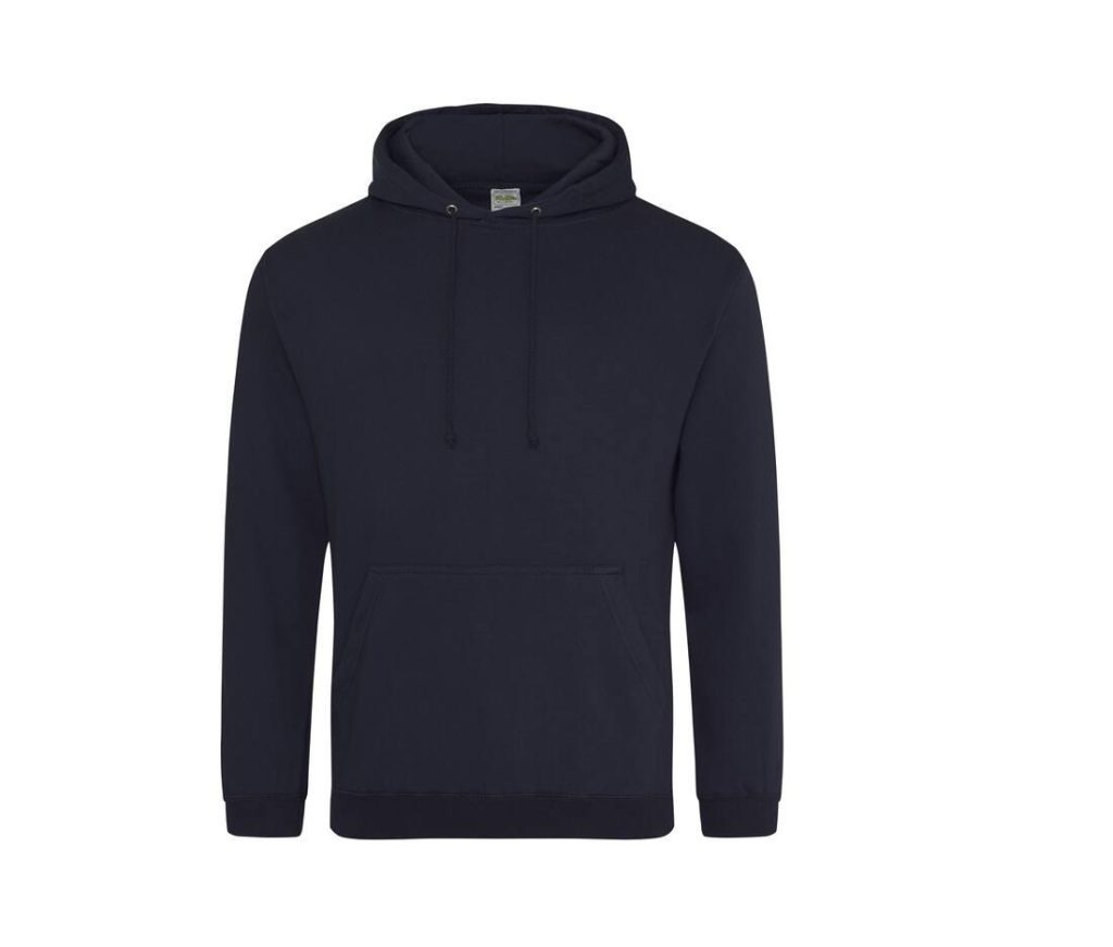 COLLEGE HOODIE, NEW FRENCH NAVY, XS, JUST HOODS