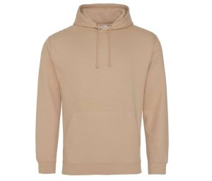 COLLEGE HOODIE, NUDE, XS, JUST HOODS