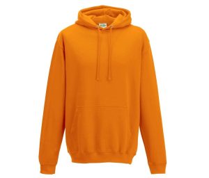 COLLEGE HOODIE, ORANGE CRUSH, XS, JUST HOODS