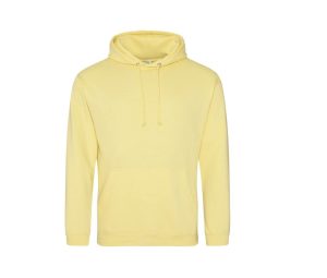 COLLEGE HOODIE, SHERBET LEMON, XS, JUST HOODS