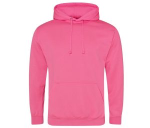 ELECTRIC HOODIE, ELECTRIC PINK, L, JUST HOODS