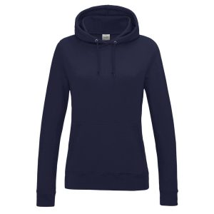 Dames COLLEGE HOODIE, OXFORD NAVY, L, JUST HOODS