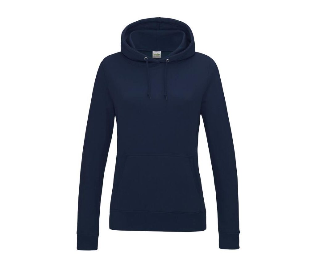 Dames COLLEGE HOODIE, NEW FRENCH NAVY, XS, JUST HOODS