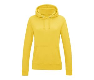 Dames COLLEGE HOODIE, SUN YELLOW, L, JUST HOODS