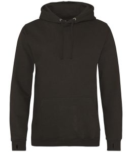 STREET HOODIE, JET BLACK, L, JUST HOODS