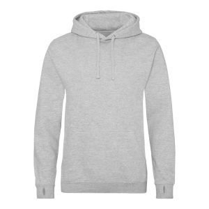 STREET HOODIE, HEATHER GREY, L, JUST HOODS