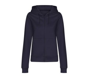 Dames COLLEGE ZOODIE, NEW FRENCH NAVY, L, JUST HOODS