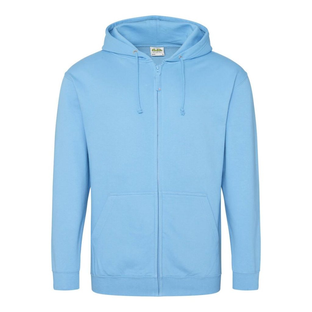 ZOODIE, HAWAIIAN BLUE, L, JUST HOODS