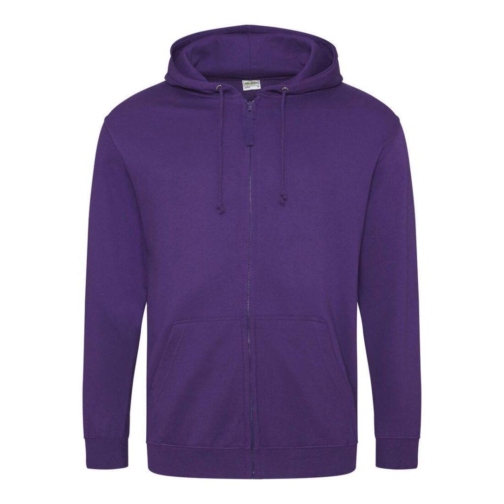 ZOODIE, PURPLE, L, JUST HOODS