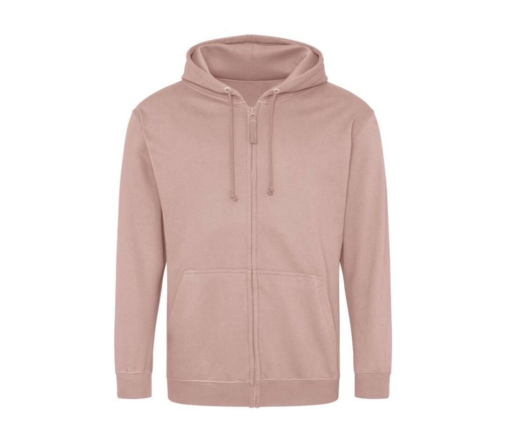 ZOODIE, DUSTY PINK, L, JUST HOODS