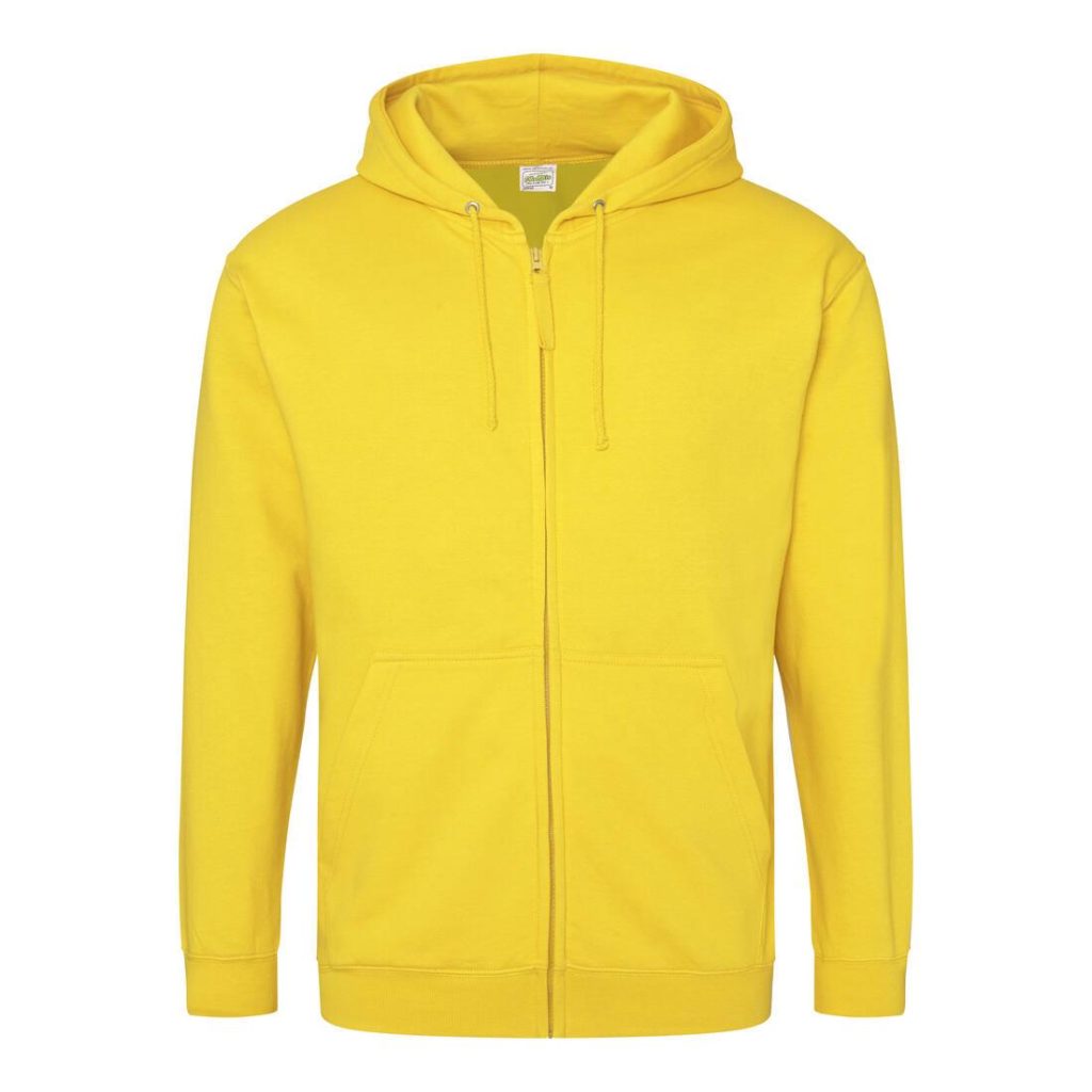 ZOODIE, SUN YELLOW, L, JUST HOODS