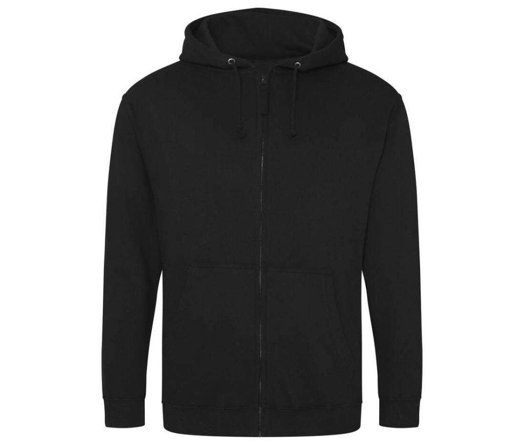 ZOODIE, DEEP BLACK, S, JUST HOODS
