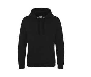 GRADUATE HEAVYWEIGHT HOODIE, JET BLACK, XS, JUST HOODS