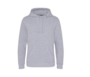 GRADUATE HEAVYWEIGHT HOODIE, HEATHER GREY, XS, JUST HOODS